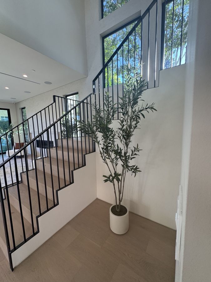 Modern staircase and interior finishes by Coastline DC