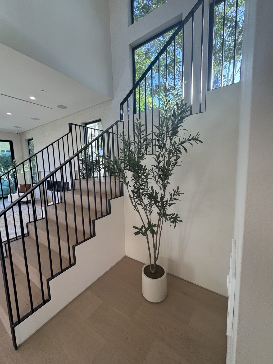 Modern staircase and interior finishes by Coastline DC